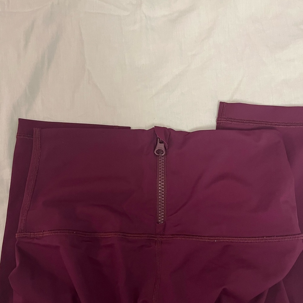 Lululemon Zipper Leggings - Picture 3 of 4